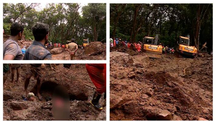 three dead bodies of a five members family found after landslide in kudayathoor thodupuzha Idukki three dead bodies of a five members family found after landslide in kudayathoor thodupuzha Idukki