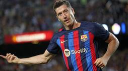football laliga robert Lewandowski is a blessing for Barcelona, states coach Xavi hernandez after 4-0 win against Real Valladolid snt