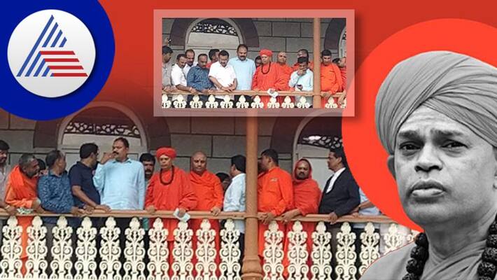 chitradurga murugha mutt seer Shivamurthy Sharanaru talks to Media Dont believe in rumours san chitradurga murugha mutt seer Shivamurthy Sharanaru talks to Media Dont believe in rumours san
