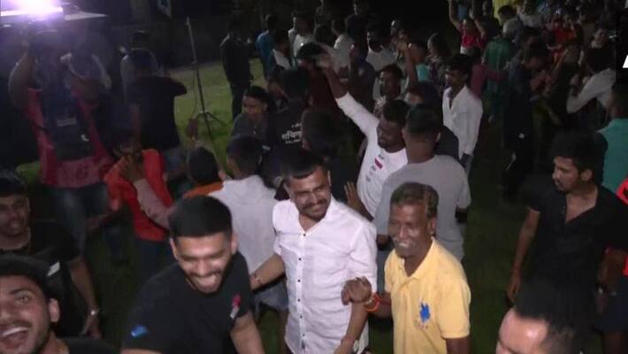 asia cup 2022 People celebrate across the country as team India beat Pakistan by 5 wickets mda asia cup 2022 People celebrate across the country as team India beat Pakistan by 5 wickets mda