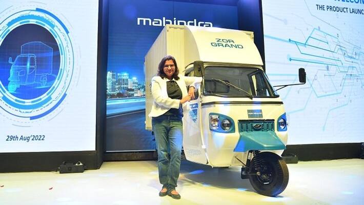Mahindra Electric Mobility Limited launch cargo ev three wheeler Zor Grand ckm Mahindra Electric Mobility Limited launch cargo ev three wheeler Zor Grand ckm