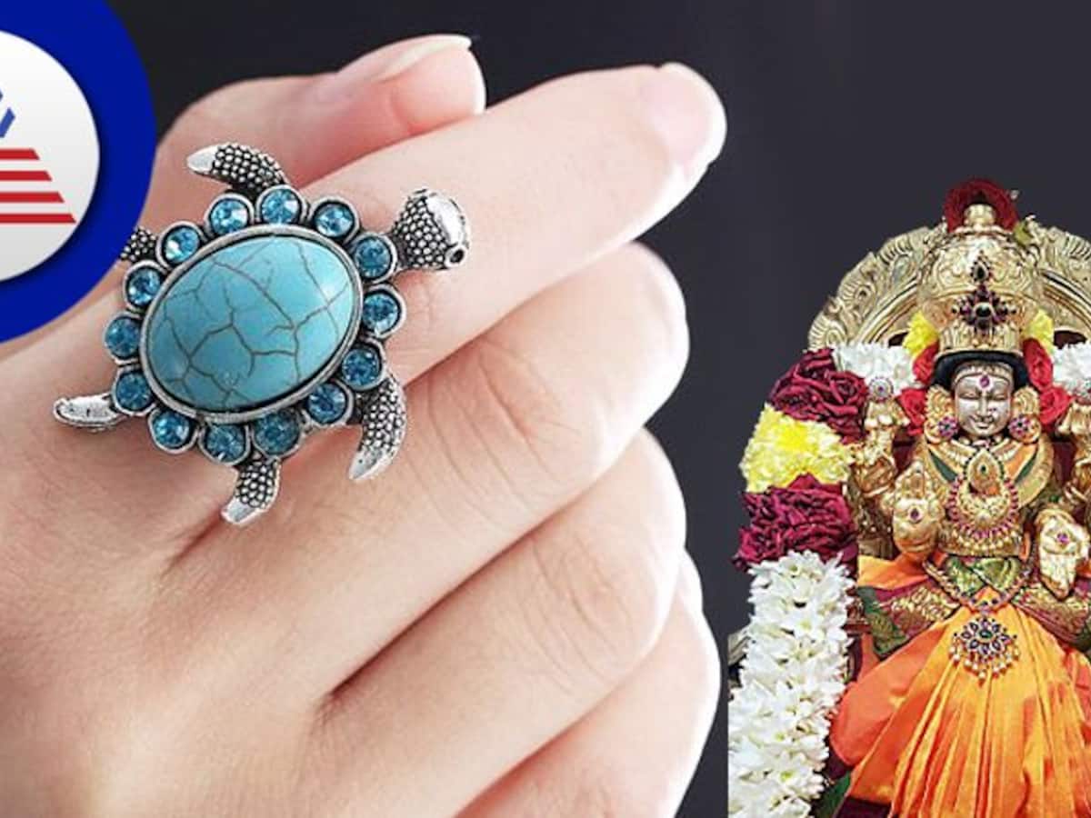 if you wear a tortoise ring you will get the grace of goddess