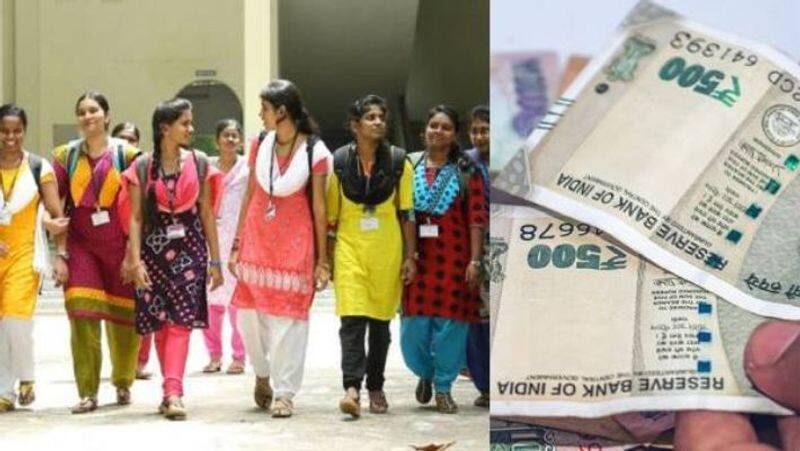 Rs 1000 per month scheme for college girls starts 5th september