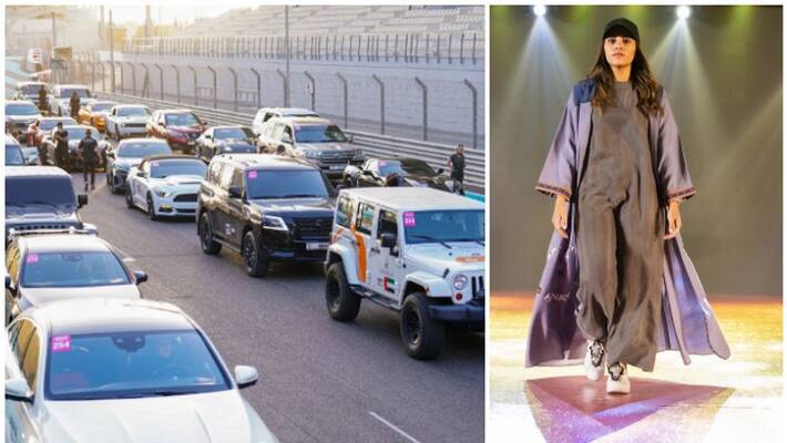 Abaya Rally adorns Abu Dhabi roads Abaya Rally adorns Abu Dhabi roads