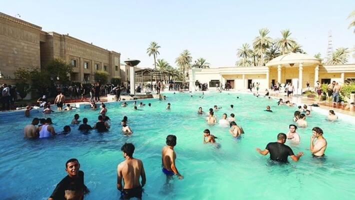 Political Crisis in Iraq, clashes between supporters of Muqtada Al-Sadr and political rivals in Baghdad kpa Political Crisis in Iraq, clashes between supporters of Muqtada Al-Sadr and political rivals in Baghdad kpa