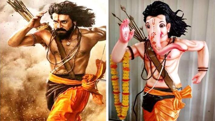 ganesh utsav what is the truth behind these ganesh idols as ram charan in film rrr have a look KPJ