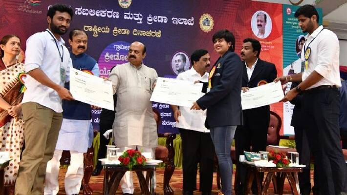 Karnataka Govt to train 75 sportspersons for Paris Olympics kvn Karnataka Govt to train 75 sportspersons for Paris Olympics kvn