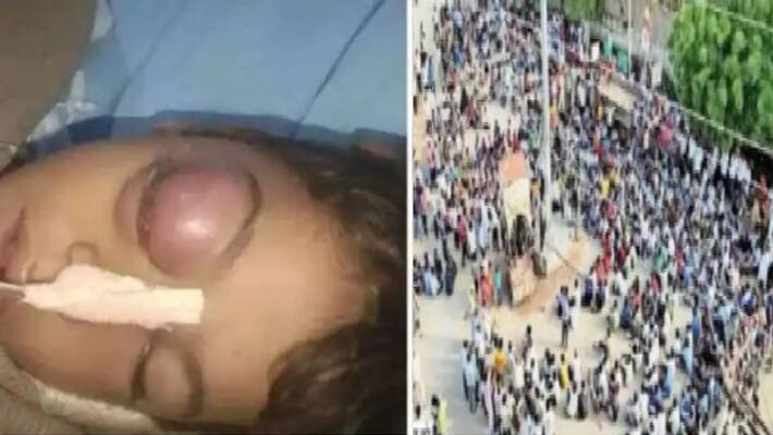 jalore news tension in city due to 36 kaum and karani sena gathering police on alert mode asc jalore news tension in city due to 36 kaum and karani sena gathering police on alert mode asc