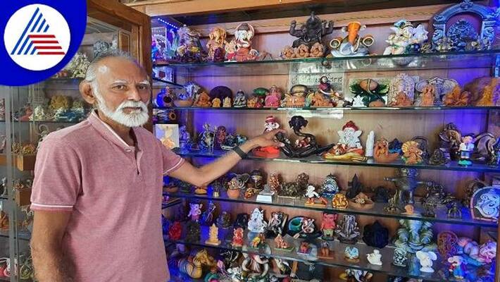 Ashok Bachawat Collected of Thousands of Ganesh Idols in Ballari grg Ashok Bachawat Collected of Thousands of Ganesh Idols in Ballari grg