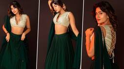 Sexy video and pictures: Post LEAKED MMS controversy Anjali Arora flaunts her cleavage in deep neck choli RBA