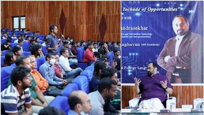 PM modi New India vision full of Opportunities for Youths says Union minister rajeev chandrasekhar ckm PM modi New India vision full of Opportunities for Youths says Union minister rajeev chandrasekhar ckm