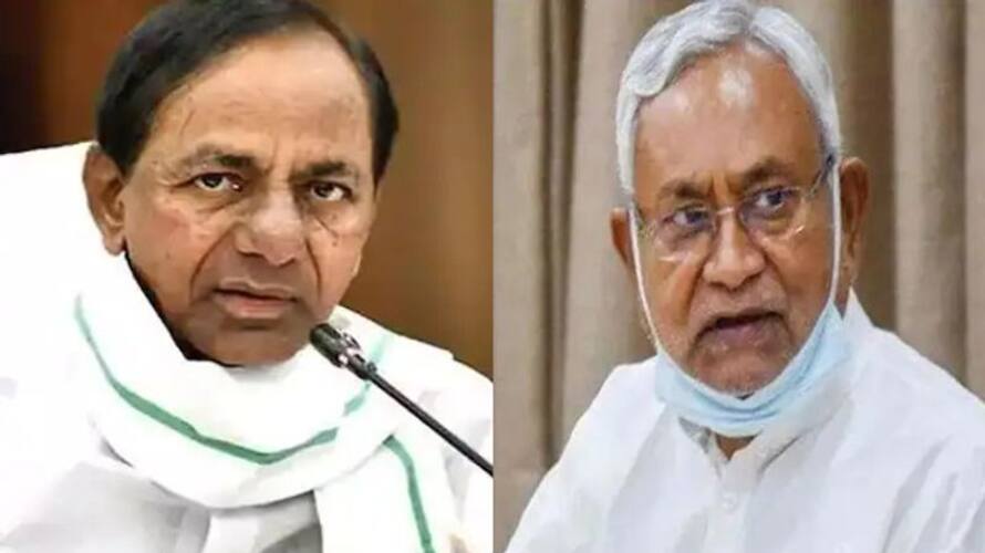 Gap widens between KCR and Nitish Kumar over Congress Gap widens between KCR and Nitish Kumar over Congress