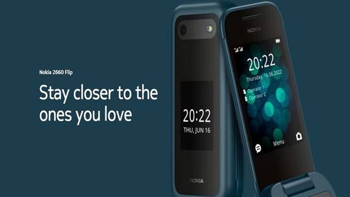 Nokia launches Nokia 2660 Flip feature phone with beautiful design, know price and features Nokia launches Nokia 2660 Flip feature phone with beautiful design, know price and features
