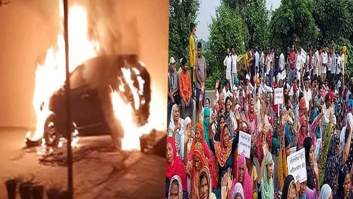 pastors car set on fire church vandalised in Tarn Taran pwt pastors car set on fire church vandalised in Tarn Taran pwt