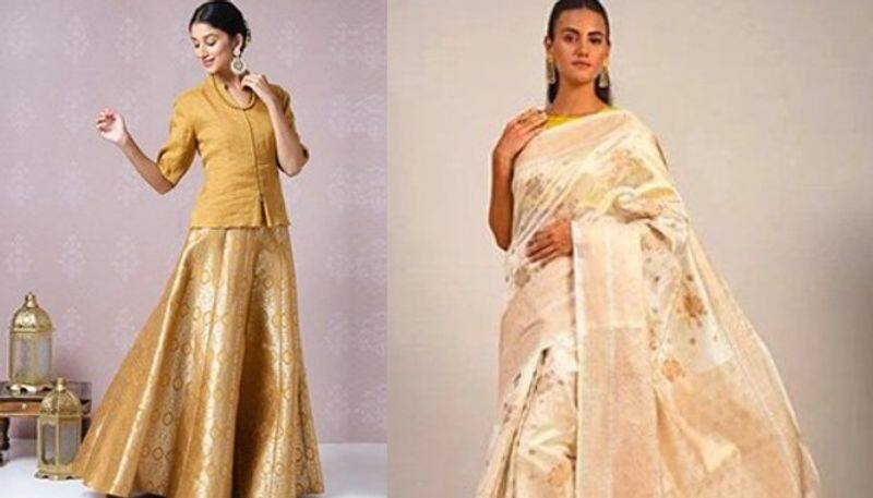 kasavu outfits which are on trending for onam 2022 