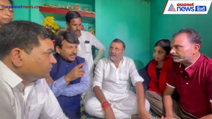 jharkhand ankita murder case BJP leaders Kapil Mishra Manoj Tiwari and Nishikant Dubey met ankita father see video KPZ jharkhand ankita murder case BJP leaders Kapil Mishra Manoj Tiwari and Nishikant Dubey met ankita father see video KPZ