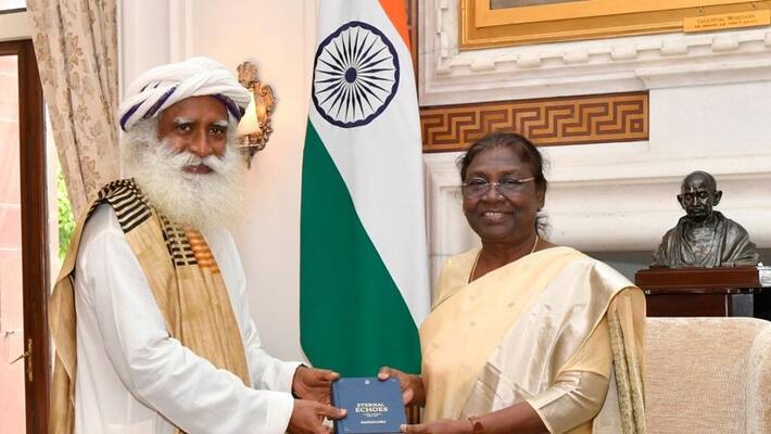 sadhguru met president of india droupadi murmu sadhguru met president of india droupadi murmu