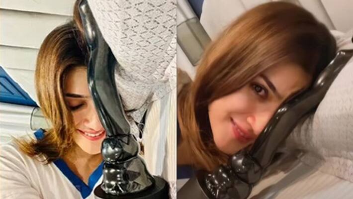 kriti sanon shared her bedroom with filmfare black lady, checkout the viral video AKA kriti sanon shared her bedroom with filmfare black lady, checkout the viral video AKA