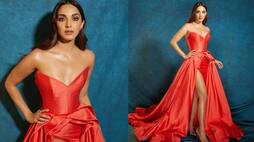 HOT PICTURES Kiara Advani shows off sexy legs in a slit gown drb