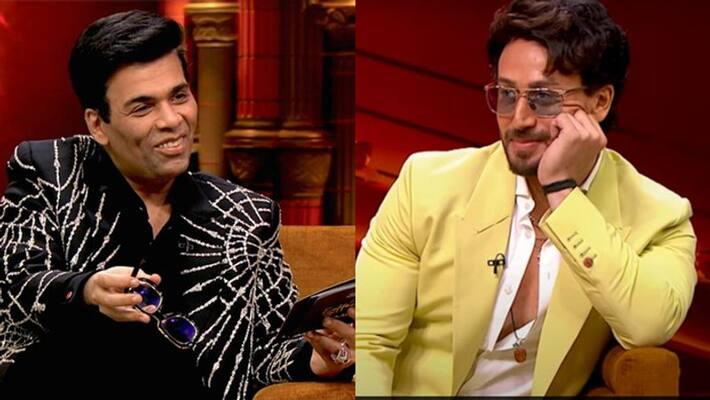 Tiger Shroff hilarious reply on question related to amitabh bachchan and rekha at koffee with karan AKA Tiger Shroff hilarious reply on question related to amitabh bachchan and rekha at koffee with karan AKA