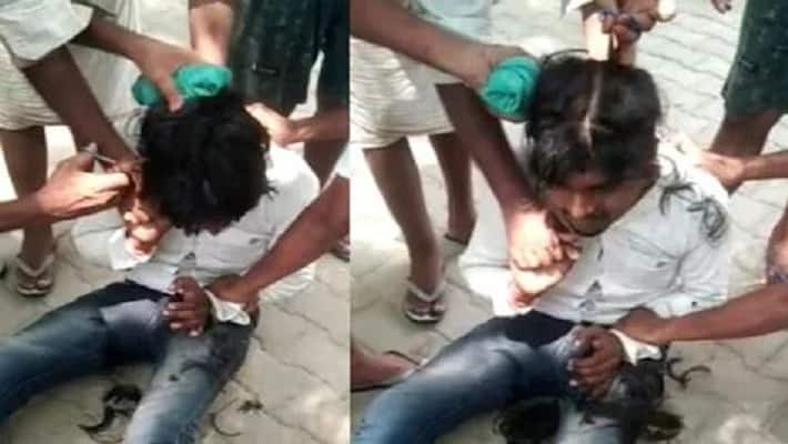 Hardoi miscreants made crossroads cutting hair head of the young man know what whole matter Hardoi miscreants made crossroads cutting hair head of the young man know what whole matter