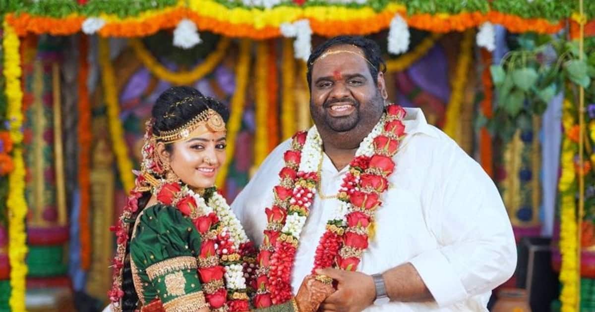 Serial actress Mahalakshmi’s second marriage with producer Ravinder!  Viral photos!