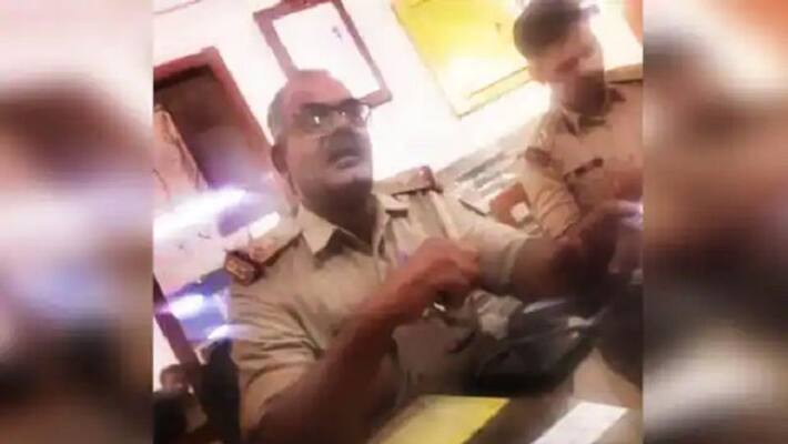 Video of Kanpur Sub inspector went viral officials said to investigate Video of Kanpur Sub inspector went viral officials said to investigate