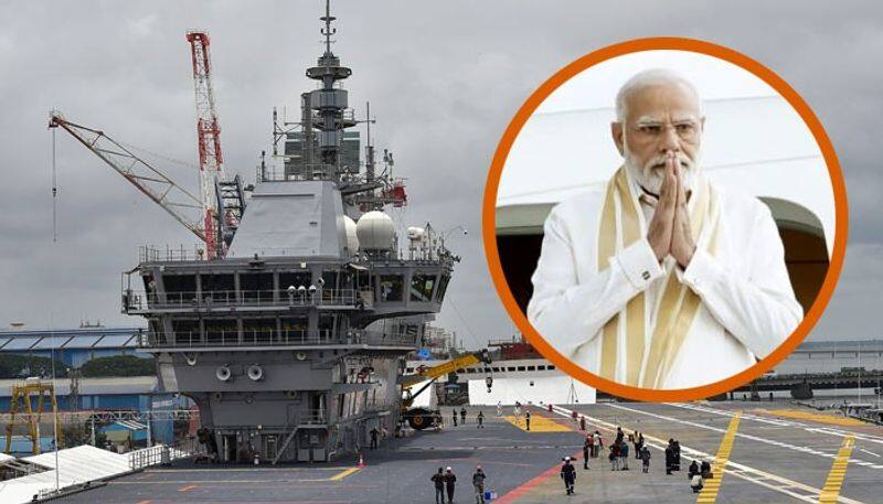 PM Modi to commission INS Vikrant first indigenous aircraft carrier of India 