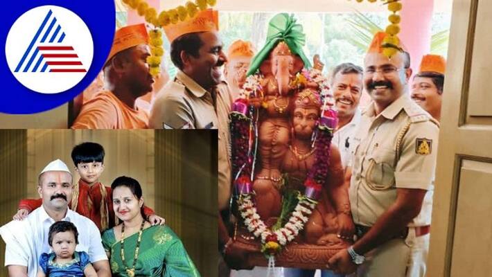 PSI Arif Mushapuri loves Hanuman he true devotee of Ganapati rav vijayapura PSI Arif Mushapuri loves Hanuman he true devotee of Ganapati rav vijayapura