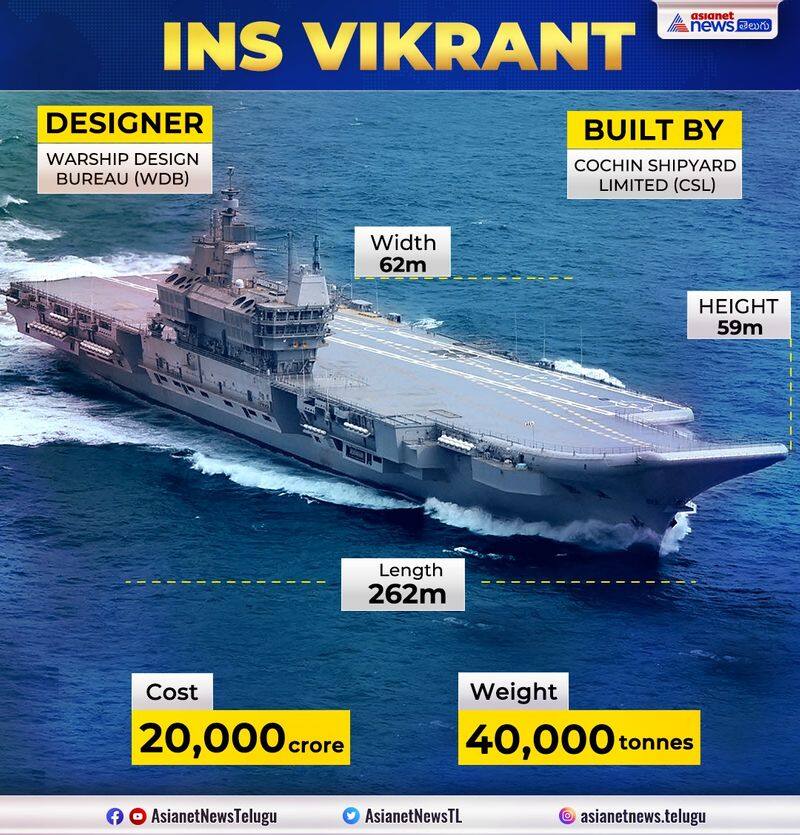 PM Modi commission First India made aircraft INS Vikrant here is the special features of warship
