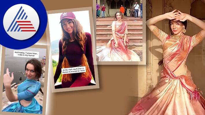 love on Sri Krishna made this Russian girl daughter in law of India love on Sri Krishna made this Russian girl daughter in law of India