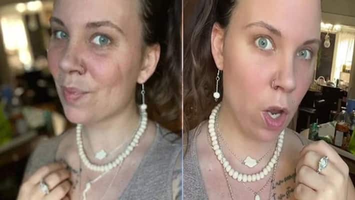 Woman makes necklaces out of semen breastmilk and cremated NTP Woman makes necklaces out of semen breastmilk and cremated NTP
