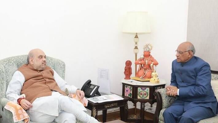 Jharkhand political crisis Governor visit Delhi secret meeting with Amit Shah pwt Jharkhand political crisis Governor visit Delhi secret meeting with Amit Shah pwt