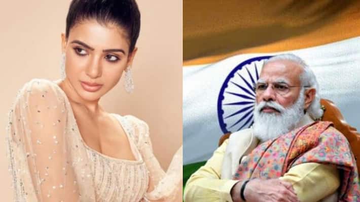 Samantha Speaks about Prime minister narendra modi video viral on social media Samantha Speaks about Prime minister narendra modi video viral on social media