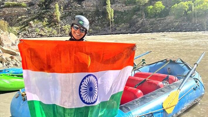 jodhpur news Gajendra Singh Shekhawat daughter Suhasini Shekhawat completed river rafting expedition pwt jodhpur news Gajendra Singh Shekhawat daughter Suhasini Shekhawat completed river rafting expedition pwt