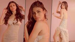 SEXY VIDEO ALERT Mouni Roy goes backless in nude skimpy dress drb