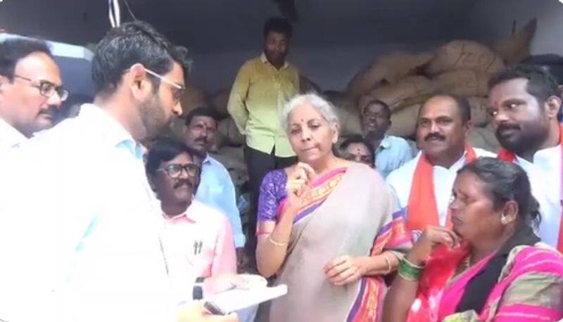 why pm modis photo was not in ration shop asks nirmala sitharaman to collector of kamareddy
