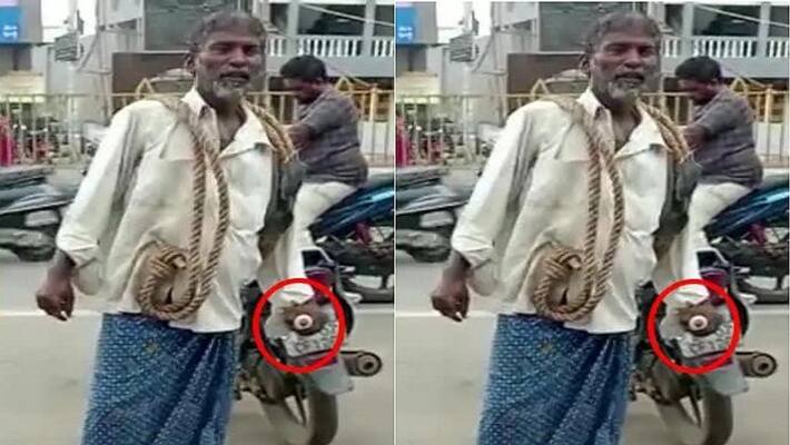 A man attempted suicide in front of the office of Minister Vidudala Rajani in guntur A man attempted suicide in front of the office of Minister Vidudala Rajani in guntur