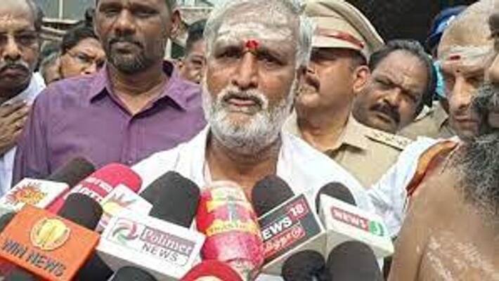 Tiruchendur temple renovation work at a cost of Rs.300 crore - Minister Sekar Babu Tiruchendur temple renovation work at a cost of Rs.300 crore - Minister Sekar Babu