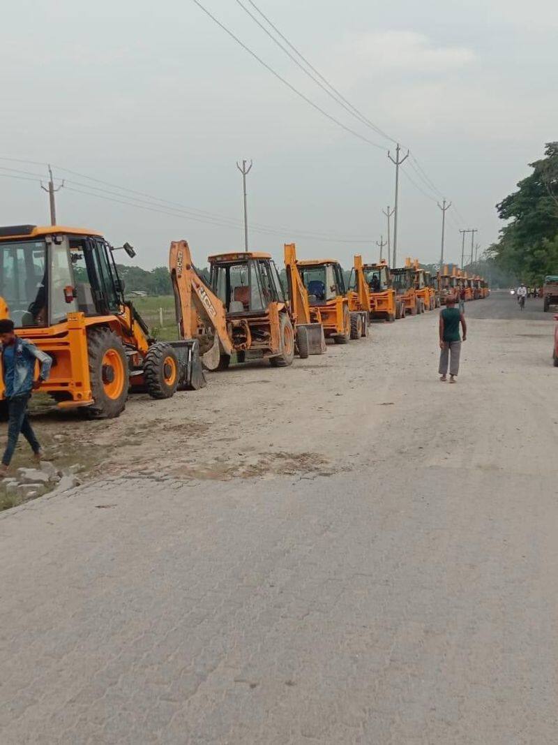 Himanta Biswa Sarma bulldozer action against encroachment, Islamic terrorism,major eviction drive in Sonitpur district kpa