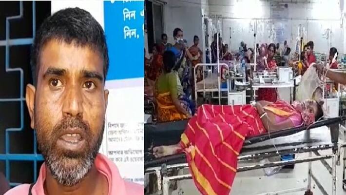Cooch Behar BJP Worker s wife drank poison in fear of TMC goons ANBSS Cooch Behar BJP Worker s wife drank poison in fear of TMC goons ANBSS