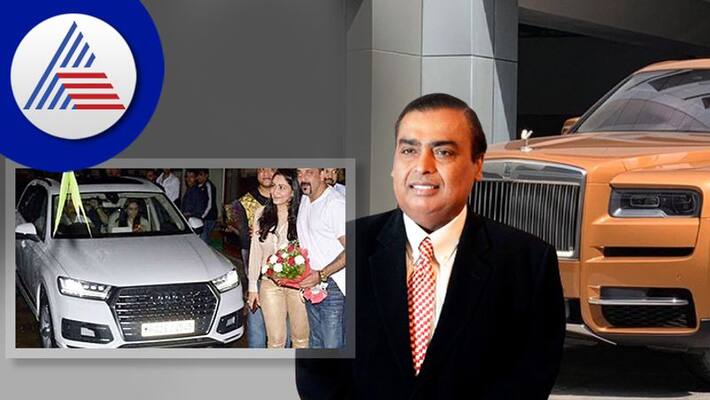 Luxurious cars seen in Ambani ganapati visarhan convoy Luxurious cars seen in Ambani ganapati visarhan convoy