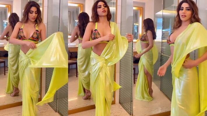 Bigg Boss fame Nikki Tamboli gets trolled because of her outfit and face, people are speculating about her surgery GGA Bigg Boss fame Nikki Tamboli gets trolled because of her outfit and face, people are speculating about her surgery GGA