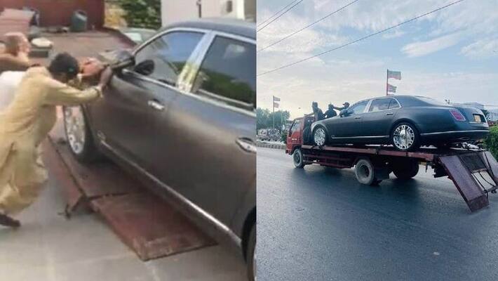 luxury car stolen from the london was recovered karachi luxury car stolen from the london was recovered karachi