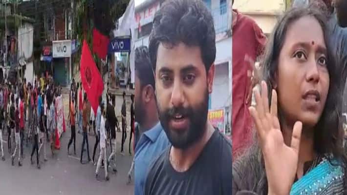 CPIM Rally Dipsita dhar, Srijan bhattacharya led a huge procession of SFI in Jalpaiguri ANBSS CPIM Rally Dipsita dhar, Srijan bhattacharya led a huge procession of SFI in Jalpaiguri ANBSS