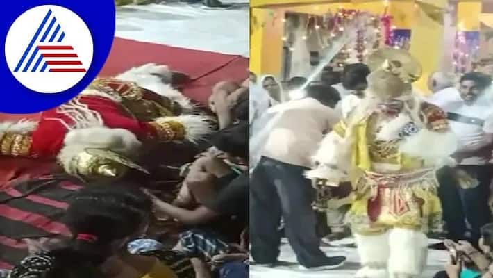 Artist dies while performing role of Hanuman at Ganesh pandal in Uttarpradesh akb Artist dies while performing role of Hanuman at Ganesh pandal in Uttarpradesh akb
