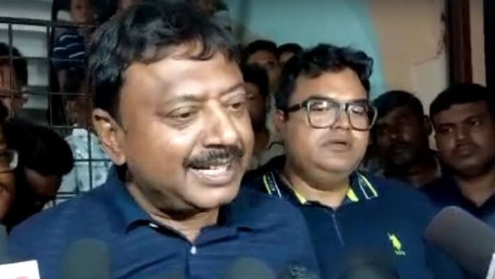 Partha Bhowmik met Bijpur MLA Subodh Adhikari, who is under the CBI's watch in the chit fund case bsm Partha Bhowmik met Bijpur MLA Subodh Adhikari, who is under the CBI's watch in the chit fund case bsm