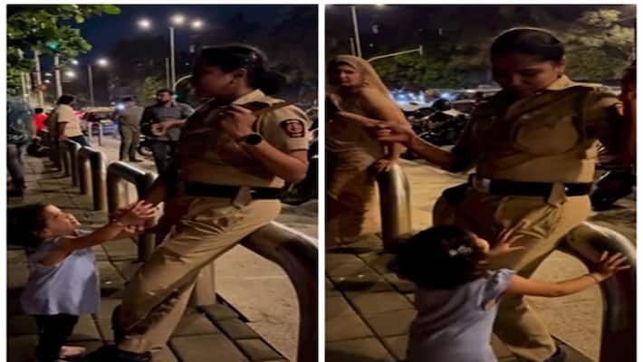 little girl ask for police officer s Stick, Video goes viral little girl ask for police officer s Stick, Video goes viral