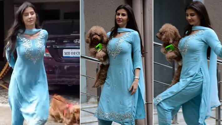 arbaaz khan girlfriend giorgia andriani spotted with her pet dog people confuse to recognize her KPJ arbaaz khan girlfriend giorgia andriani spotted with her pet dog people confuse to recognize her KPJ