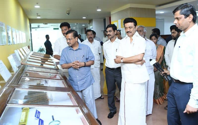 Delhi Chief Minister Arvind Kejriwal has said that Anna Library is not only the pride of Tamil Nadu but also the pride of India